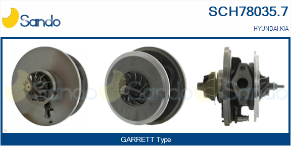Coreassy, turbocompressore SANDO SCH78035.7