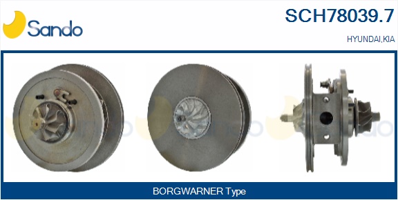 Coreassy, turbocompressore SANDO SCH78039.7