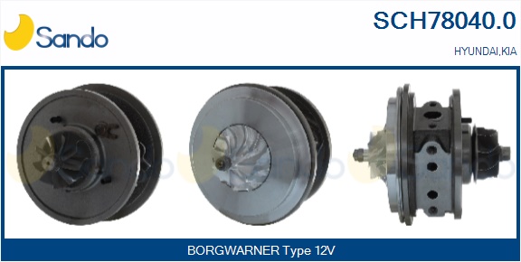 Coreassy, turbocompressore SANDO SCH78040.0