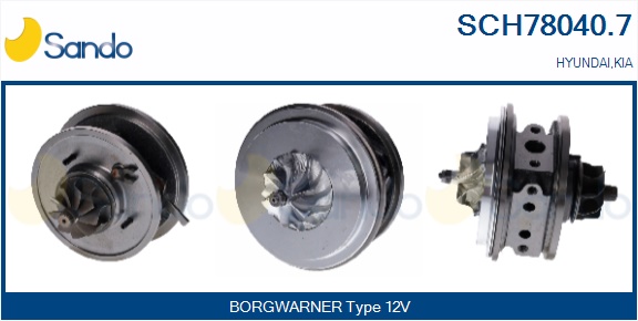 Coreassy, turbocompressore SANDO SCH78040.7