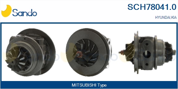 Coreassy, turbocompressore SANDO SCH78041.0