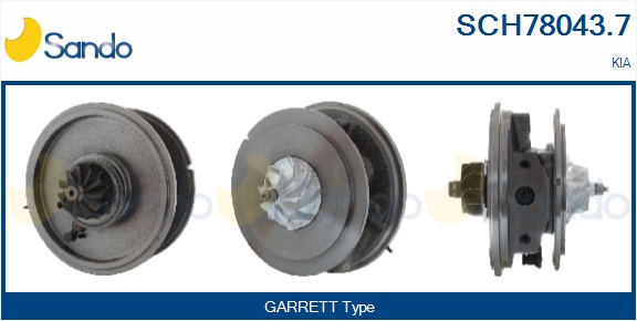 Coreassy, turbocompressore SANDO SCH78043.7