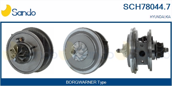 Coreassy, turbocompressore SANDO SCH78044.7