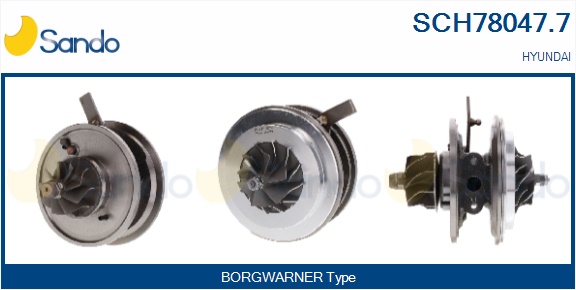 Coreassy, turbocompressore SANDO SCH78047.7