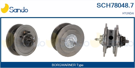 Coreassy, turbocompressore SANDO SCH78048.7