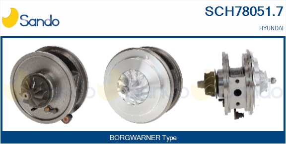 Coreassy, turbocompressore SANDO SCH78051.7
