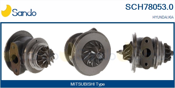Coreassy, turbocompressore SANDO SCH78053.0