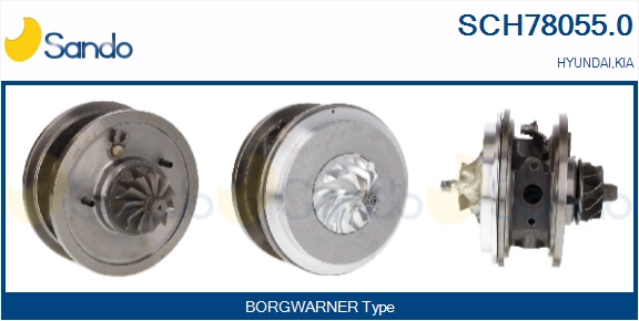 Coreassy, turbocompressore SANDO SCH78055.0