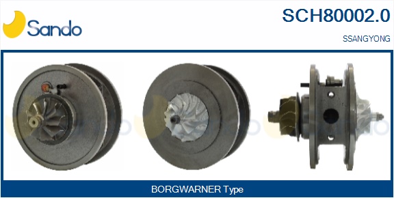 Coreassy, turbocompressore SANDO SCH80002.0