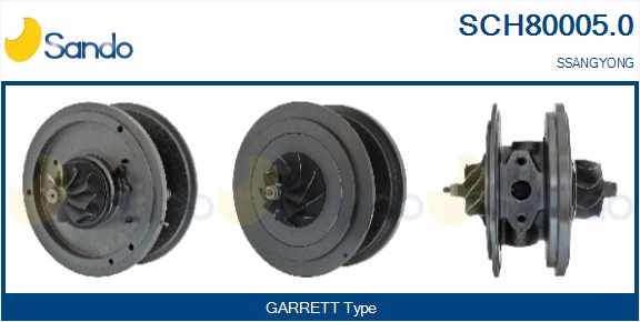 Coreassy, turbocompressore SANDO SCH80005.0