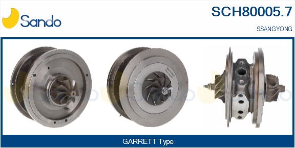 Coreassy, turbocompressore SANDO SCH80005.7