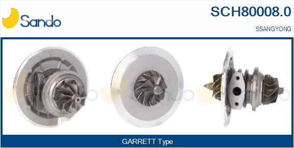 Coreassy, turbocompressore SANDO SCH80008.0