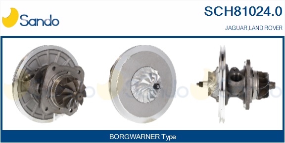Coreassy, turbocompressore SANDO SCH81024.0