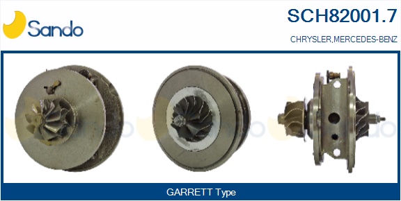 Coreassy, turbocompressore SANDO SCH82001.7