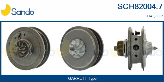 Coreassy, turbocompressore SANDO SCH82004.7