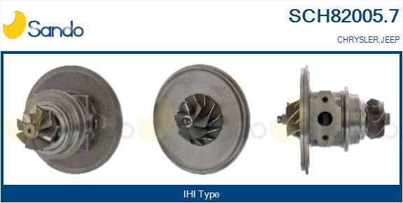 Coreassy, turbocompressore SANDO SCH82005.7