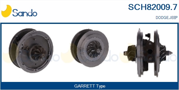 Coreassy, turbocompressore SANDO SCH82009.7