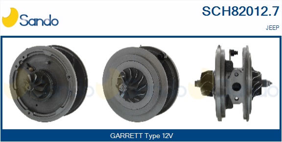 Coreassy, turbocompressore SANDO SCH82012.7
