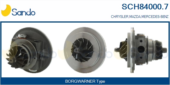 Coreassy, turbocompressore SANDO SCH84000.7