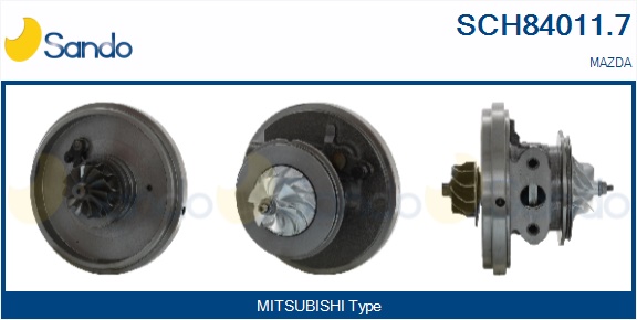 Coreassy, turbocompressore SANDO SCH84011.7