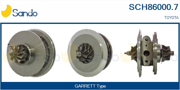 Coreassy, turbocompressore SANDO SCH86000.7