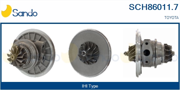 Coreassy, turbocompressore SANDO SCH86011.7