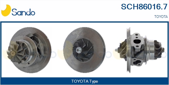 Coreassy, turbocompressore SANDO SCH86016.7
