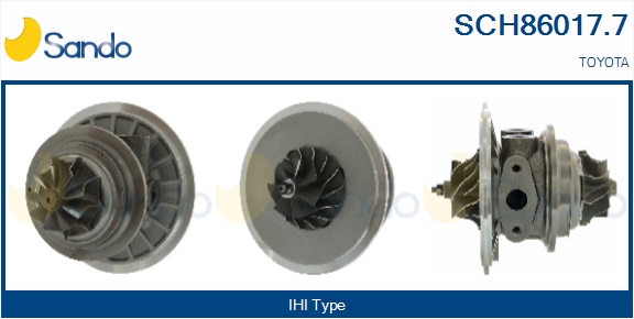 Coreassy, turbocompressore SANDO SCH86017.7