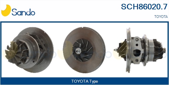 Coreassy, turbocompressore SANDO SCH86020.7