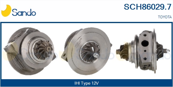 Coreassy, turbocompressore SANDO SCH86029.7