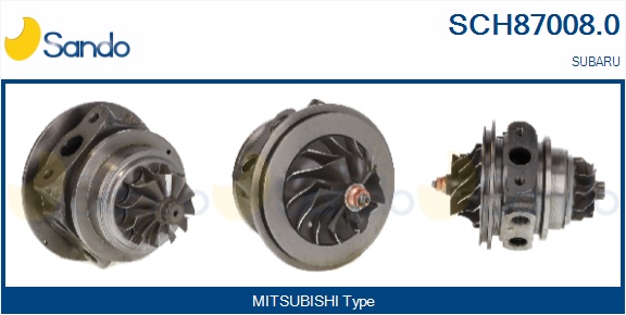 Coreassy, turbocompressore SANDO SCH87008.0