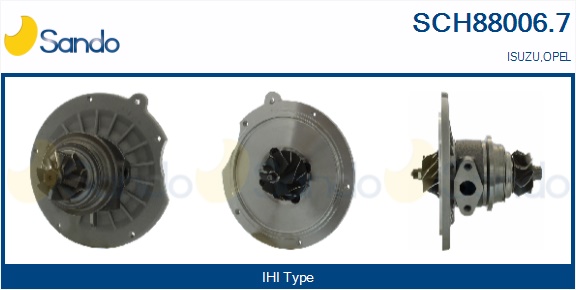 Coreassy, turbocompressore SANDO SCH88006.7