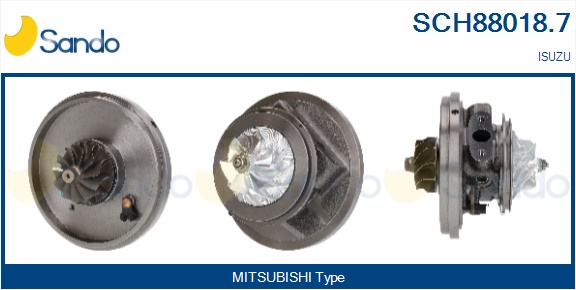 Coreassy, turbocompressore SANDO SCH88018.7
