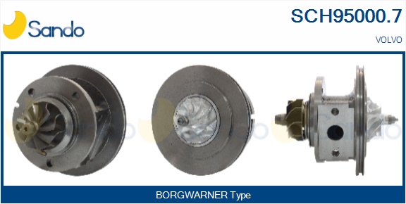 Coreassy, turbocompressore SANDO SCH95000.7