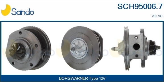 Coreassy, turbocompressore SANDO SCH95006.7