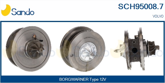 Coreassy, turbocompressore SANDO SCH95008.7