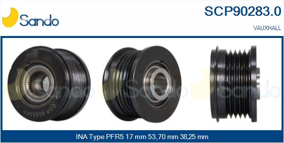 Puleggia cinghia, alternatore SANDO SCP90283.0