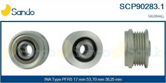 Puleggia cinghia, alternatore SANDO SCP90283.1