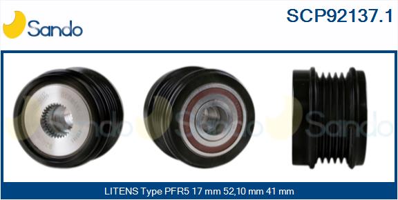 Puleggia cinghia, alternatore SANDO SCP92137.1