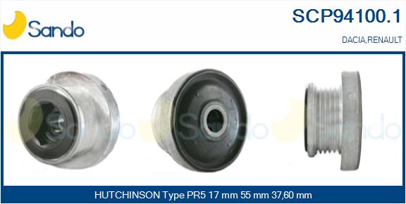 Puleggia cinghia, alternatore SANDO SCP94100.1