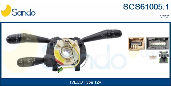 Leva devio guida SANDO SCS61005.1