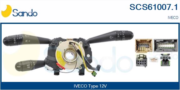 Leva devio guida SANDO SCS61007.1