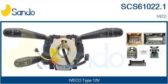 Leva devio guida SANDO SCS61022.1