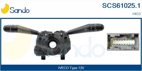 Leva devio guida SANDO SCS61025.1