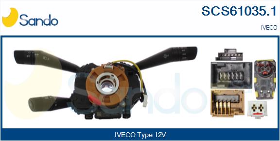Leva devio guida SANDO SCS61035.1
