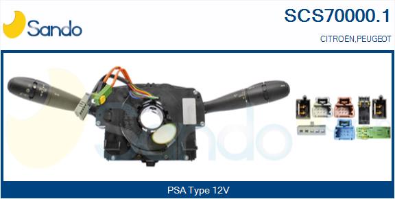 Leva devio guida SANDO SCS70000.1