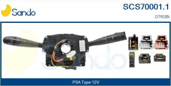 Leva devio guida SANDO SCS70001.1