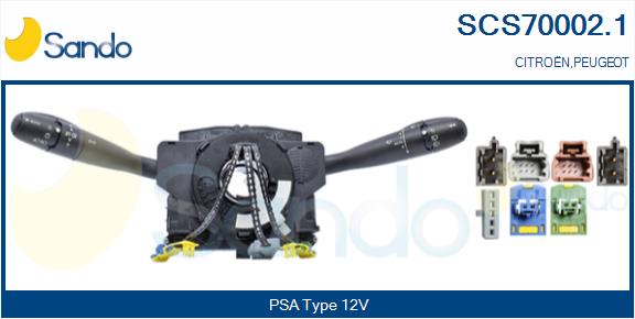 Leva devio guida SANDO SCS70002.1