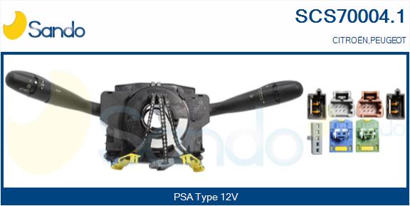 Leva devio guida SANDO SCS70004.1