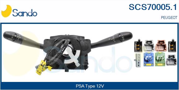 Leva devio guida SANDO SCS70005.1